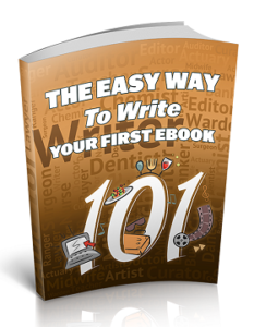 Ez Way To Write Your First E-Book