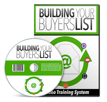 Building Your Buyer's List